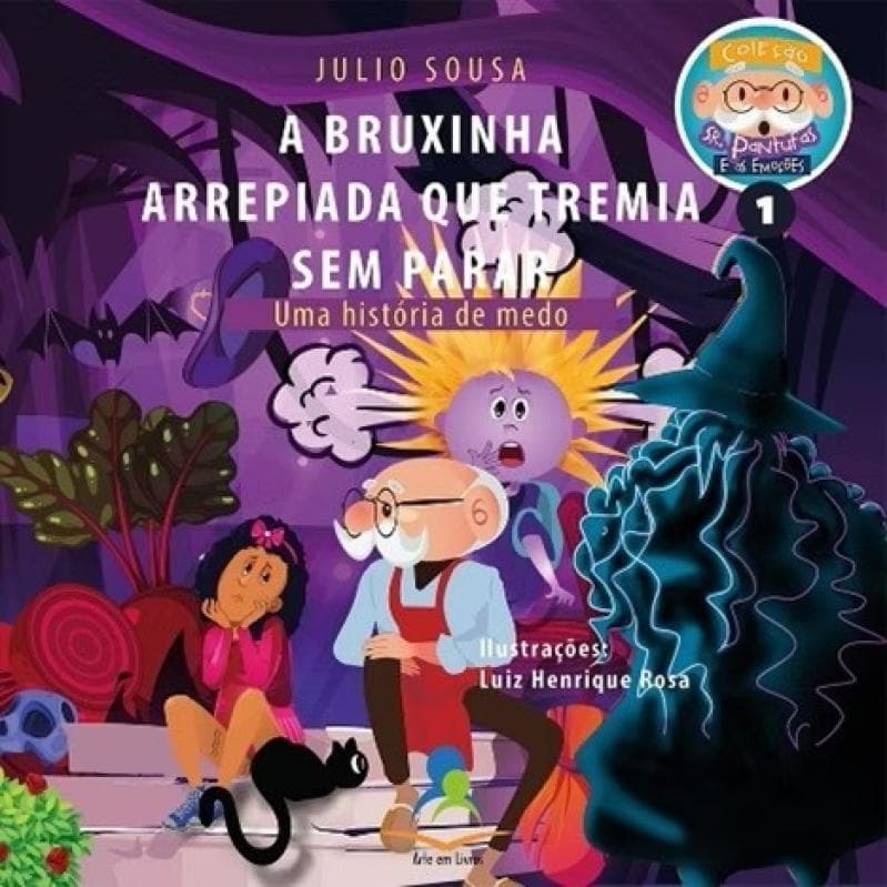 A bruxinha arrepiada que não parava de tremer – uma história de medo – vol. 1
