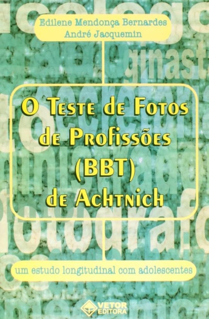 O teste de fotos de profissões BBT de Achtnich